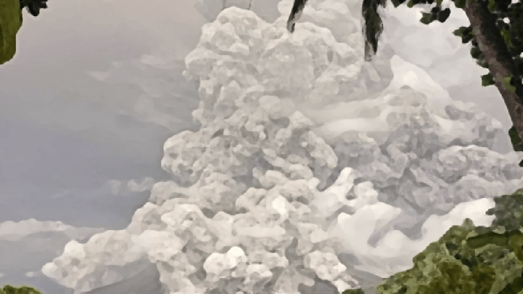 Impressionnantes coulées pyroclastiques au SEMERU (Indonésie)&nbsp;!