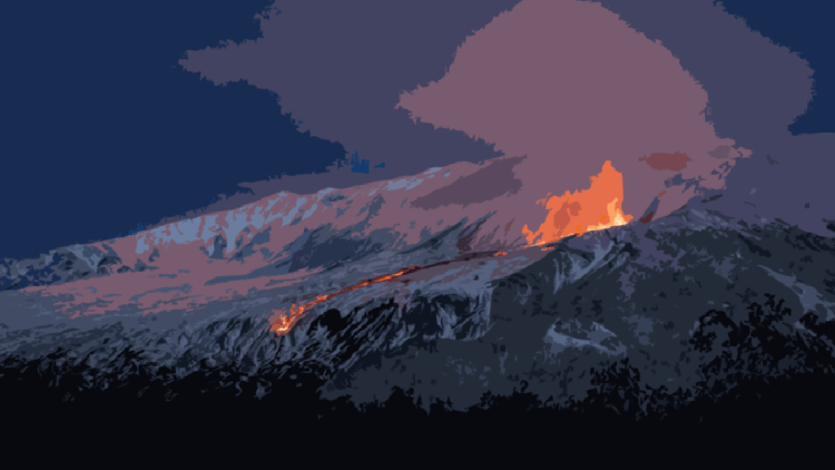 L’ETNA (Sicile) fête la nouvelle année avec une coulée de lave spectaculaire&nbsp;!