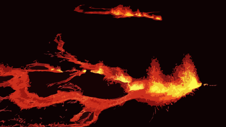 Une éruption qui attire les foules au PITON DE LA FOURNAISE (La Réunion)&nbsp;!