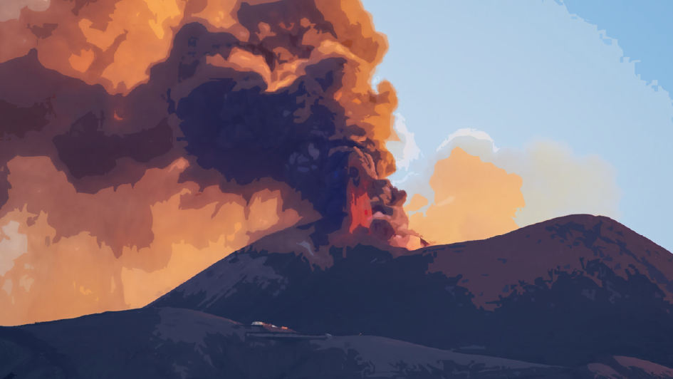L’ETNA (Sicile) nous régale !